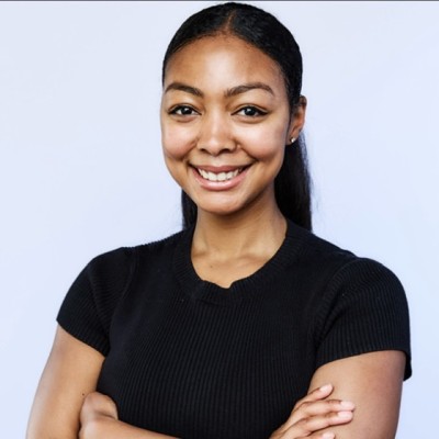 Tia Black smiling portrait.